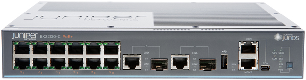 Juniper Networks Compact EX2200-C Ethernet Switch