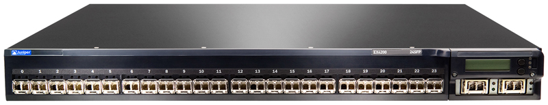 Juniper Networks EX4200-24F-DC Ethernet Switch with Virtual Chassis Technology
